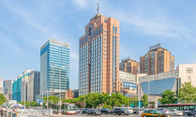 北京广播大厦外观图